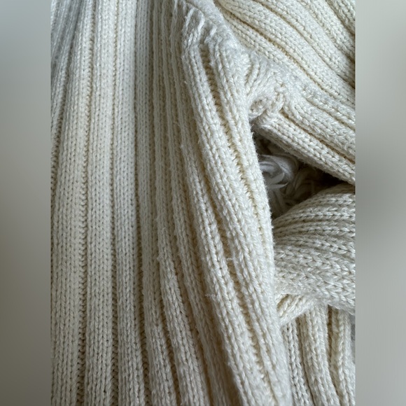 Urban Outfitters - Lucky V-Neck Cropped Cardigan - Cream - M - Picture 11 of 11